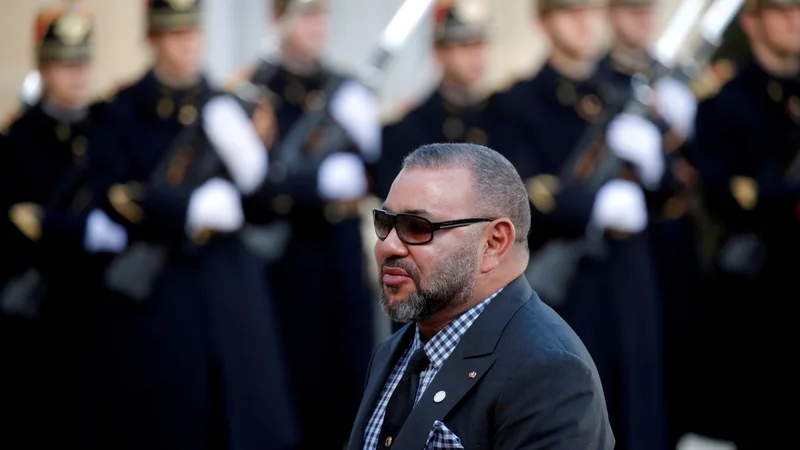 Fotografija: Kralj Mohamed VI. je na prestolu 21 let, zdaj napoveduje nov model razvoja. FOTO: Philippe Wojazer/Reuters