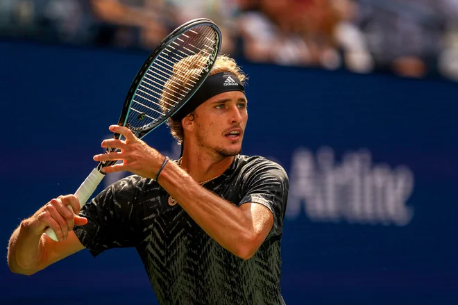Alexander Zverev je v šampionski formi. FOTO: Elsa/AFP