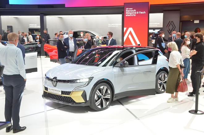 Renault megane nove generacije &ndash; samo na elektriko. FOTO: Gašper Boncelj