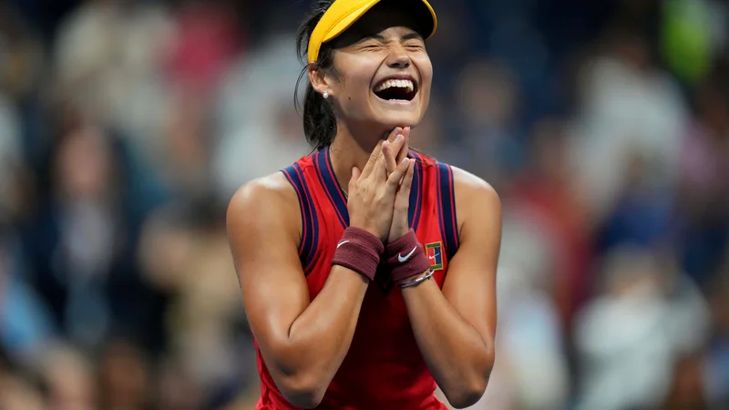 Fotografija: Emma Raducanu je finalistka OP ZDA. FOTO: Danielle Parhizkaran/USA Today Sports