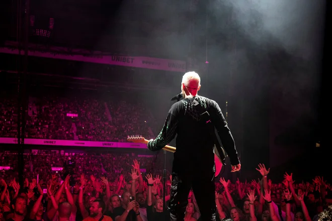 Frontman zasedbe The Minds of 99 Niels Brandt. FOTO: Ritzau Scanpix via Reuters