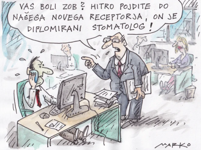 KARIKATURA: Foto Marko Kočevar