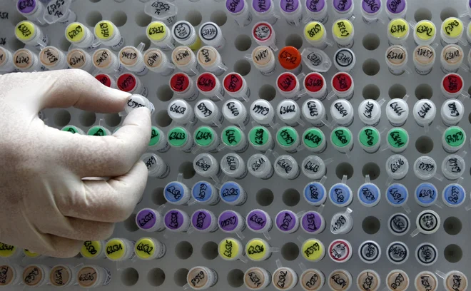 Številni genetski strokovnjaki skupine Synlab vsakodnevno pomagajo zdravnikom pri postavljanju diagnoz. FOTO: Michael Dalder/Reuters