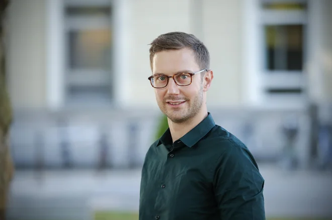 Asist. Miha Oražem, doktor medicine, specializant onkologije z radioterapijo in magister bioetike. FOTO: Uroš Hočevar/Kolektiff