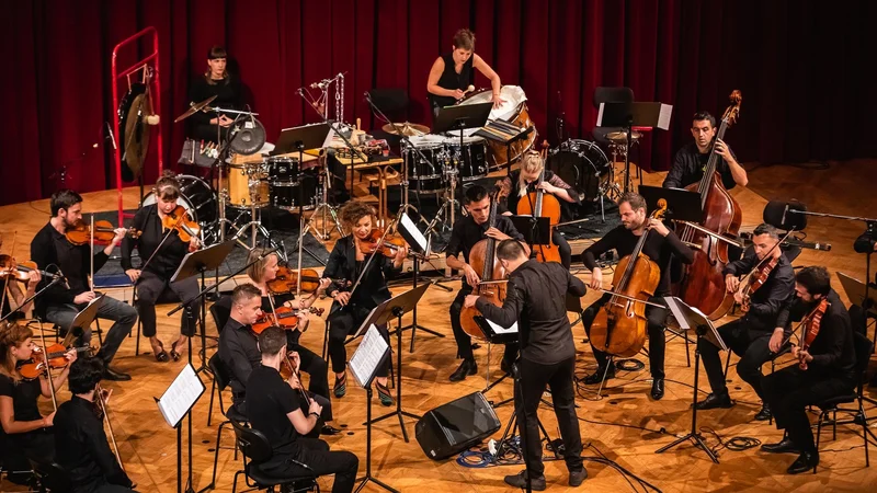 Fotografija: Ob sklepu festivala bo nastopila zasedba No Borders Orchestra, ki ob glasbi pošilja tudi aktualno družbeno sporočilo. Foto Dejan Bulut