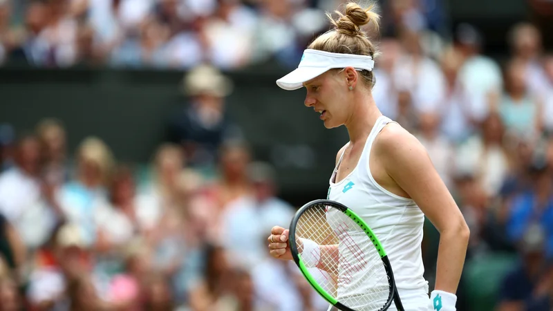 Fotografija: Alison Riske (na fotografiji) se bo potegovala za naslov v Portorožu. FOTO: Hannah Mckay/Reuters