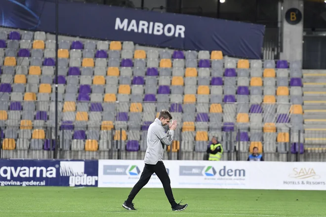 Simon Rožman je nocoj še vodil tekmo na klopi Maribora, kako bo prihodnji teden? FOTO: MP Produkcija/Pigac.si