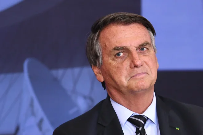 Brazilski predsednik se noče cepiti pred nastopom v Združenih narodih. FOTO: Evaristo Sa/AFP