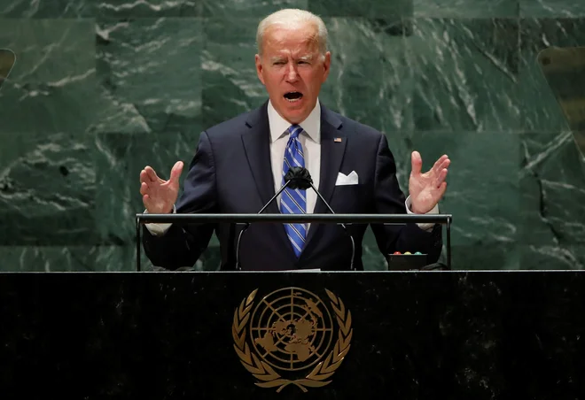 ZDA si ne želijo nove hladne vojne oziroma sveta, razdeljenega na regionalne bloke, je pred delegati poudaril ameriški predsednik.<br />
Foto: Eduardo Munoz/Reuters