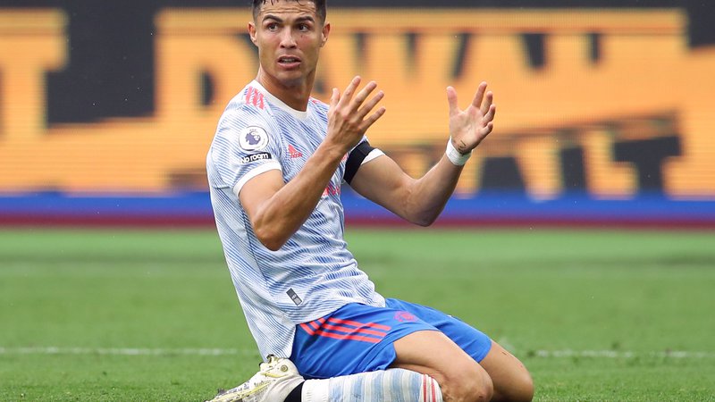 Fotografija: Ronaldo (na fotografiji) je na treh tekmah, ki jih je odigral po povratku v Manchester, dosegel štiri gole. FOTO: David Klein/Reuters