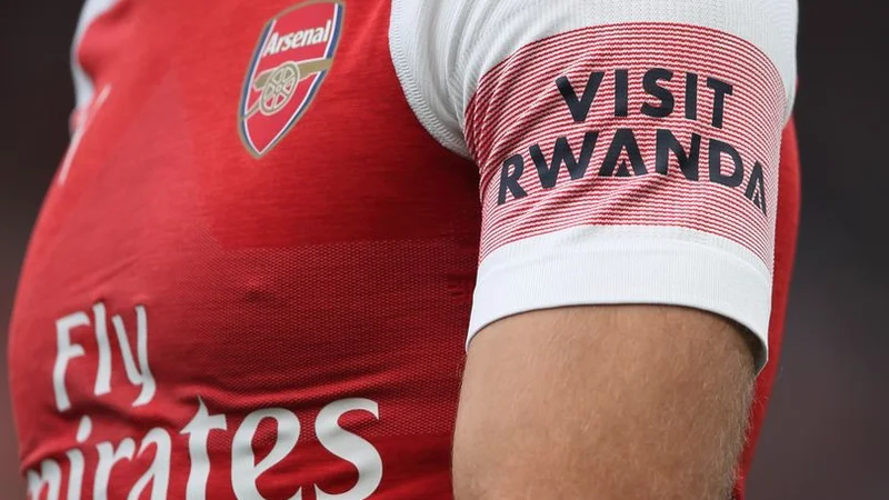 Fotografija: Arsenal za denar afriškega pokrovitelja turiste vabi v Ruando. FOTO: africabusinessinsider