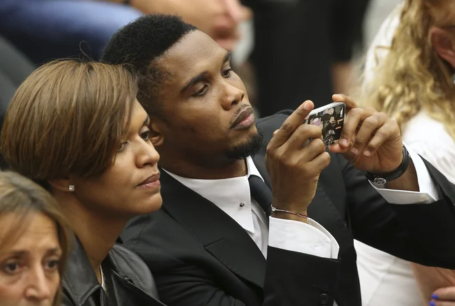 Samuel Eto&#39;o je pustil velik pečat na evropskem nogometu. FOTO: Alessandro Bianchi/Reuters