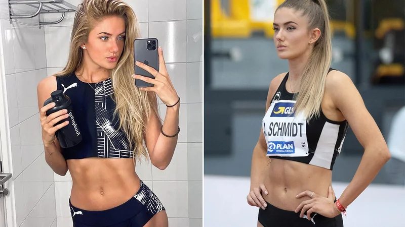 Fotografija: Alico Schmidt imajo za najbolj seksi atletinjo na svetu. FOTO: facebook