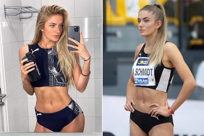 Alico Schmidt imajo za najbolj seksi atletinjo na svetu. FOTO: facebook