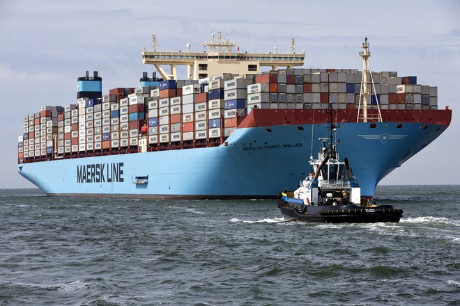 »Da se bo svet lahko razogljičil, mora to storiti ladjedelništvo. Na to računajo tudi naši kupci,« pravij v ladjarski družbi Moller-Maersk.<br />
FOTO: Michael Kooren/Reuters