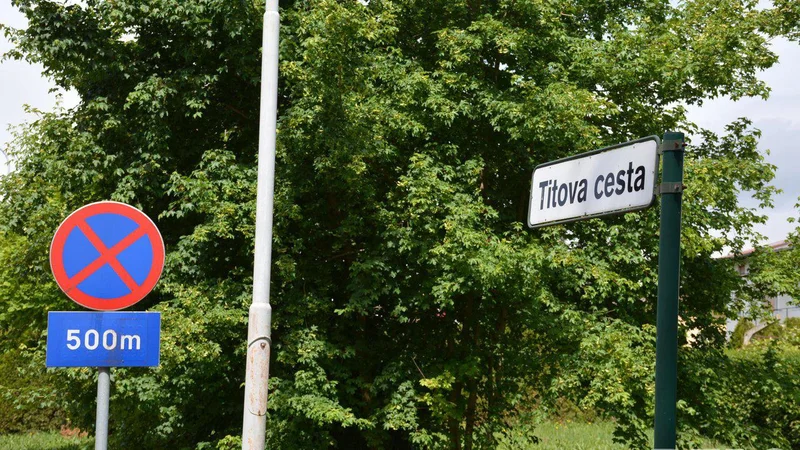 Fotografija: Z uveljavitvijo odloka o preimenovanju bi po mnenju pobudnikov namreč nastali nepotrebni stroški tako za prebivalce ulice kot za občino. FOTO: Oste Bakal/Delo
