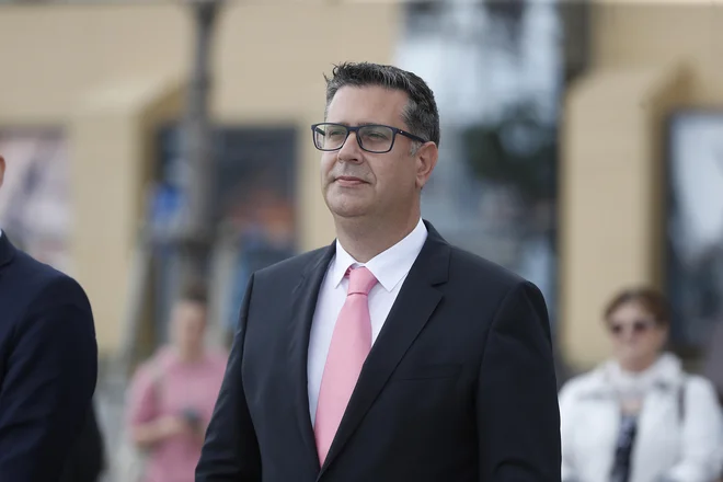 Koprski župan Aleš Bržan.FOTO: Leon Vidic/Delo