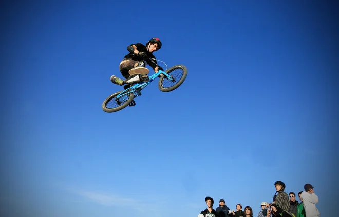 Odprtje BMX proge v Ljubljani FOTO: UROŠ HOČEVAR