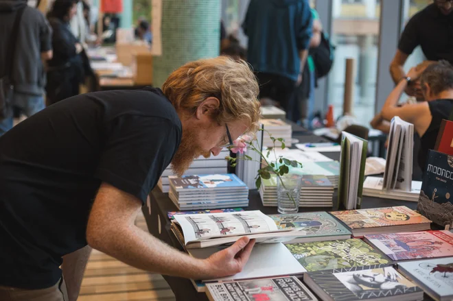 Mednarodni stripovski festival Tinta bo v prestolnici potekal med 6. in 10. oktobrom, spremljal pa ga bo tudi stripovski sejem v Kinu Šiška. FOTO: Nejc Ketiš