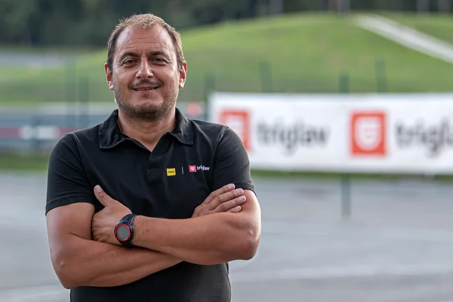 Učitelj vožnje AMZS Darko Daljević. FOTO: Uroš Modlic