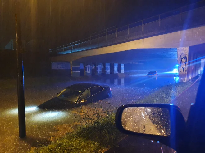 Podvoz pod železniško progo v Vižmarjih. Foto: A. B.