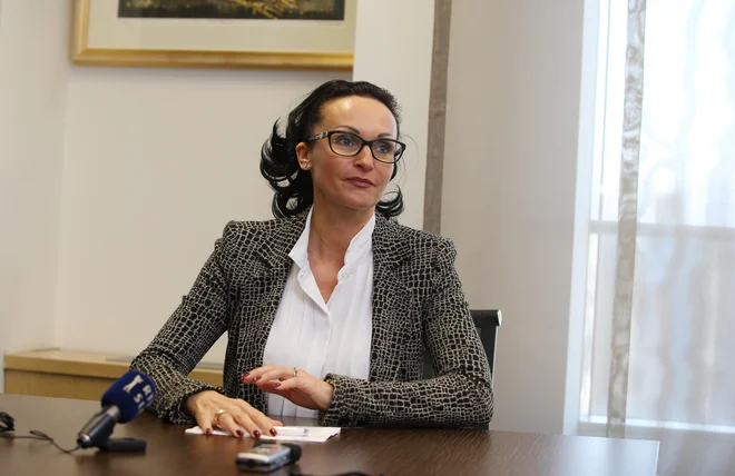 Nekdanja prva dama SDH Lidija Glavina FOTO: Jože Suhadolnik/Delo