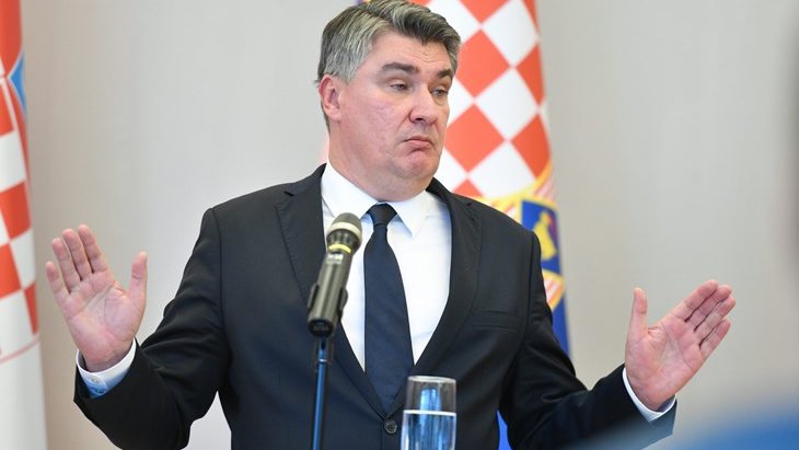 Fotografija: Zoranu Milanoviću na Hrvaškem očitajo politično neresnost, v kateri pa se skriva zrno resnice. FOTO: Cropix