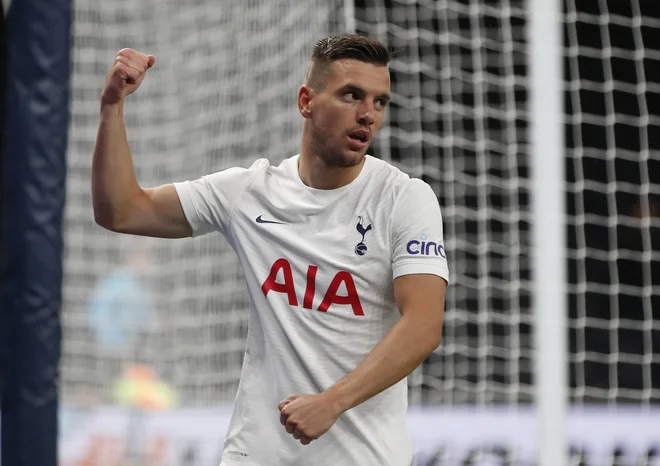 Giovani Lo Celso je zabil prekrasen gol za 2:0. FOTO: Paul Childs/Reuters