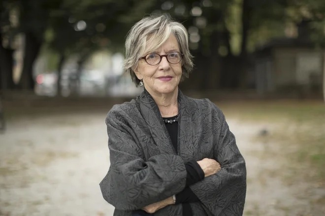Slavenka Drakulić: &raquo;Avtobiografije ne bo.&laquo; FOTO: Jure Eržen