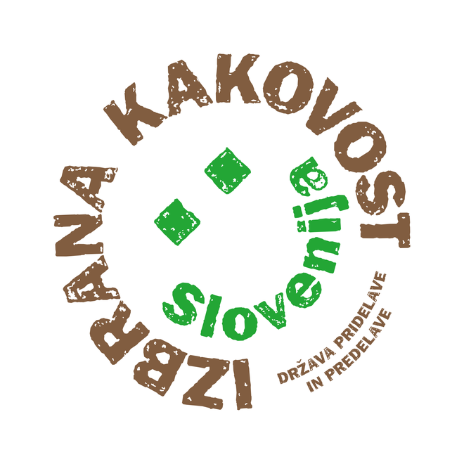 Znak »izbrana kakovost – Slovenija« označuje kakovostne izdelke, pridelane in predelane v Sloveniji.