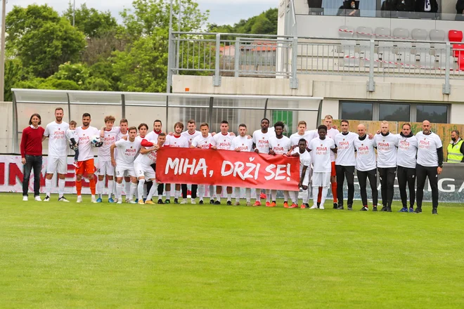 Miha lahko na dolgi poti proti okrevanju računa tudi na&nbsp;pomoč soigralcev. FOTO: NK Tabor Sežana