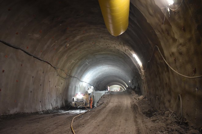 Tunel Pekel na progi Maribor–Šentilj FOTO: Kolektor Gradbeništvo