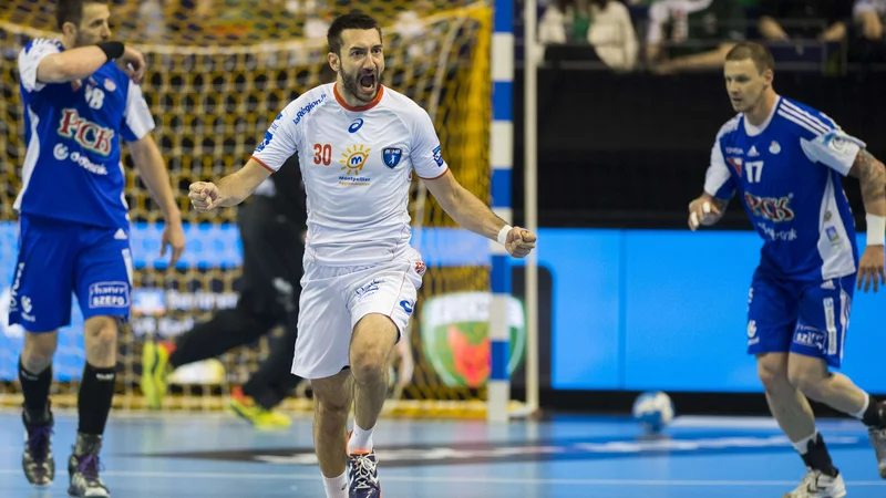 Fotografija: Dragan Gajić se je v Franciji predvsem proslavil v dresu Montpellierja. FOTO: Odd Andersen/AFP