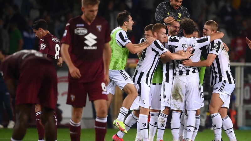Fotografija: Juventus je dosegel novo zmago. FOTO: Marco Bertorello/AFP