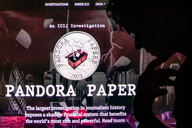 Pandorini dokumenti, ki so prišli v roke več kot 600 novinarjem iz 117 držav, tudi slovenskim s spletišča <em>Oštro</em>, so še bolj obsežni kot panamski papirji. FOTO: Loic Venance/Afp