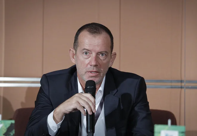 Enzo Smrekar, podpredsednik Skupine Atlantic Grupa za delikatesne namaze, Donat in internacionalizacijo ter glavni direktor Atlantic Droge Kolinske. FOTO: Jože Suhadolnik/Delo