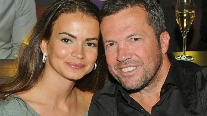 Lothar Matthäus ima okus za ženske, na fotografiji njegova zadnja soproga Anastasija Klimko, a nobene ne zna obdržati. FOTO: BZ