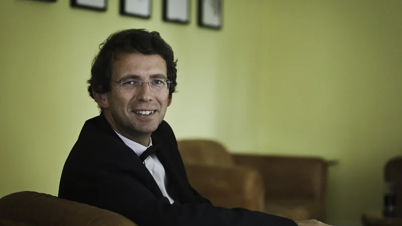 Fotografija: Petr Drulák namestnik češkega zunanjega ministra 3.9.2014 Ljubljana Slovenija Foto Jože Suhadolnik