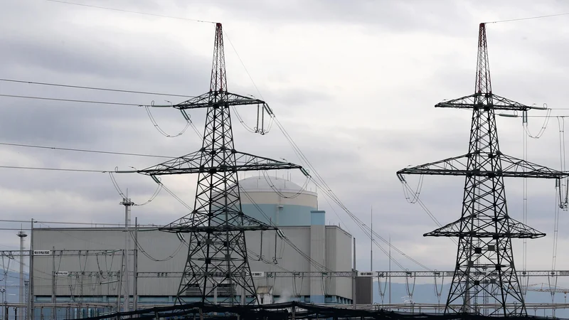 Fotografija: Nuklearna elektrarna Krško. FOTO: Tomi Lombar