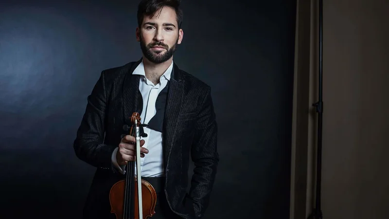 Fotografija: Matjaž Bogataj, violina. FOTO: osebni arhiv