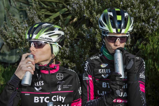 Urša Pintar in Eugenia Bujak sta članici ekipe&nbsp;Ale BTC Ljubljana. FOTO: BTC City