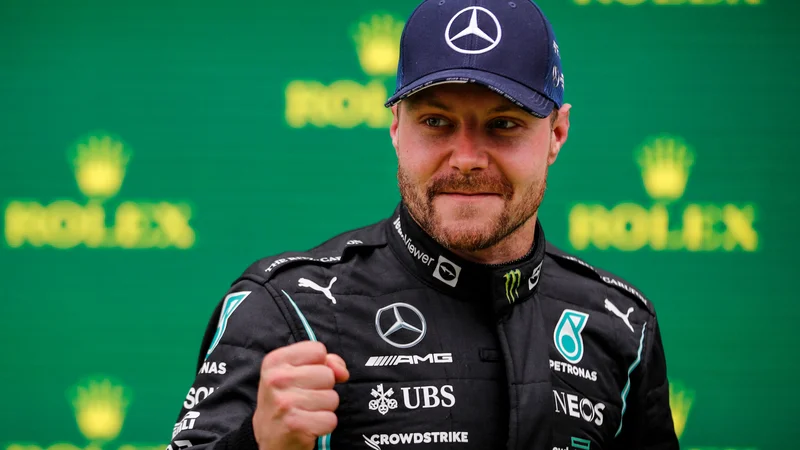 Fotografija: Valtteri Bottas je zmagal prvič v sezoni. FOTO: Umit Bektas/AFP