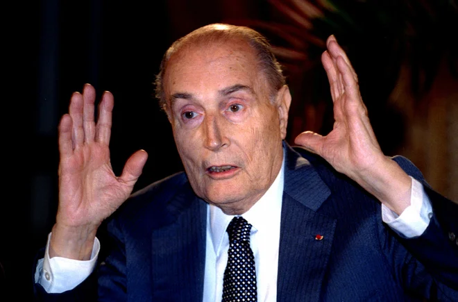 Pokojni francoski predsednik François Mitterrand<br />
Foto Charles Platiau/Reuters