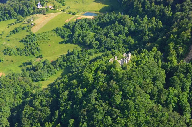 Grajske ruševine. FOTO: arhiv občine Šentjur