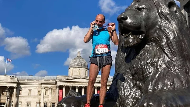 Fotografija: Adrijano je najhitrejši Slovenec, ki ima vseh 6 največjih maratonov pod tremi urami. FOTO: Osebni arhiv