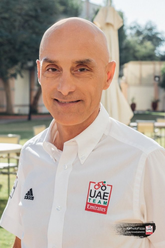 Direktor Mauro Gianetti je potrdil, da ekipa UAE prevzema licenco ekipe Ale BTC Ljubljana. FOTO: Fizza/Team UAE Emirates