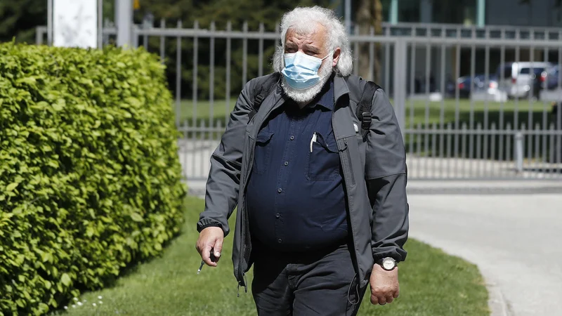 Fotografija: Direktor NIJZ Milan Krek je bil deležen groženj. FOTO: Leon Vidic/Delo