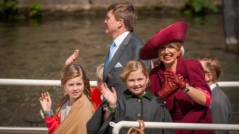 Fotografija: Catharina-Amalia z družino leta 2015. FOTO: Shutterstock