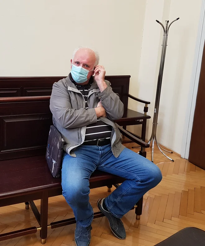 Jože Klemenčič je bil ponovno&nbsp;na sodišču. FOTO: Tanja Jakše Gazvoda
