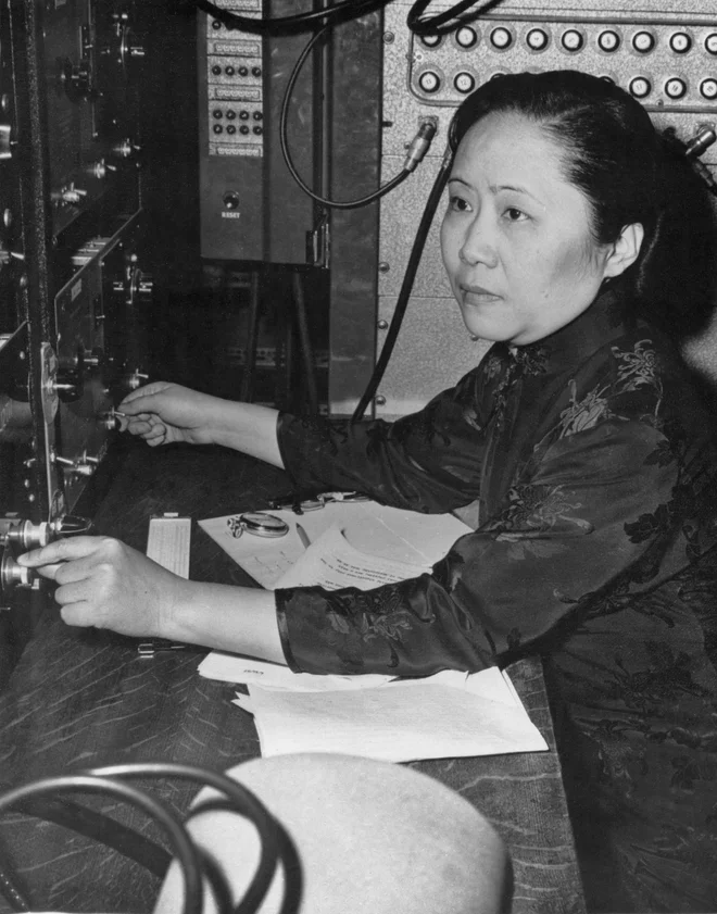 Chien-Shiung Wu je raziskovala skrivnosti parnosti.

FOTO: Smithsonian Institution
